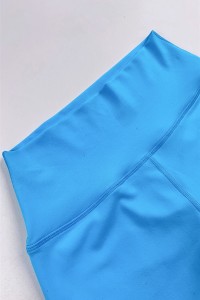 訂做藍色瑜伽運動套裝  設計緊身運動服  運動服供應商 女裝 WTV183 細節-8
